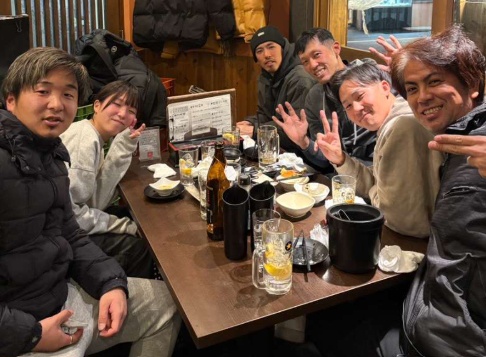 懇親会